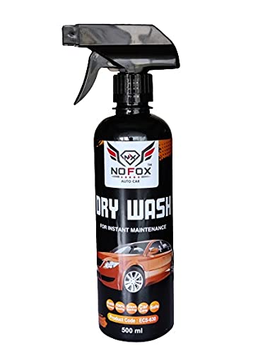 NOFOX Waterless Car Wash is an eco-friendly and environmental-friendly product| Dry Car Wash | Just Spray, Wipe & Buff for Showroom Shine