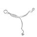 Man Urinary Incontinence Clamp, Stainless Steel Leakage Proof Incontinence Clamp Easy Cleansing Leakage Proof with Urinary Control Male Urinary Incontinence Clamp for Daily