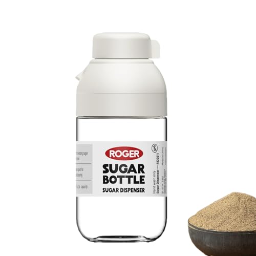 Salero de 250 ml, con cierre de medición preciso para dosificar para hornear, gastronomía, camping y cocina al aire libre