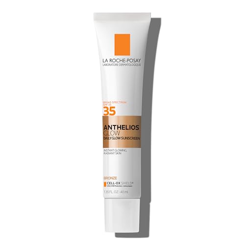La Roche-Posay Anthelios Glow Tinted Sunscreen for Face with SPF ...