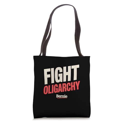 Bolsa Tote Fight Oligarchy Bernie Sanders Make America Trumpless miniatura 1