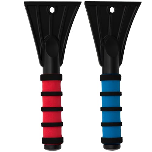 PETEX Auto Eiskratzer Eisschaber Scheibenkratzer mit Softgriff, Länge 25 cm, 1 Stück