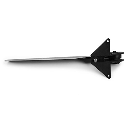 F Fityle Blk Foot Control Step Steering Wheel Watercraft Kayak Boat Rudder Accessory - Thumbnail 4