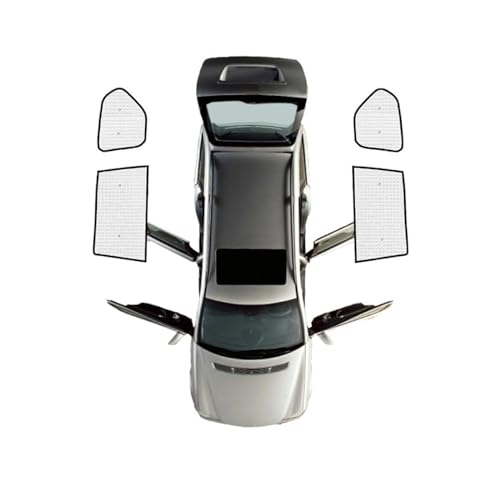 Pare-soleil voiture pour Prado J120 en version couvertures complètes haut de gamme