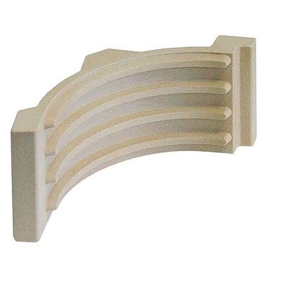 Potis Keramikplatte für Gyrosgrill E1, E2, E3, EH gebogen
