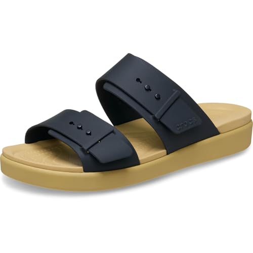 Crocs Brooklyn Buckle Low Wedge