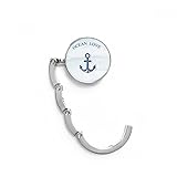 Feature: Das ist ein modischer Weg, um Ihre Geldbörse sicher zu halten, weil die rutschfeste Unterlage den Haken am Tisch befestigt. ; Großartiges Match mit Ihrer Handtasche, faltbarer und magnetischer Verschluss machen Sie einfach zu hängen.