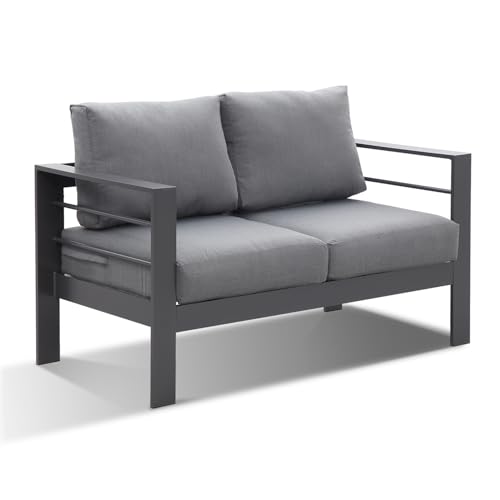 LANOX Gartensofa Gartenmöbel Set 2 Sitzer aus...