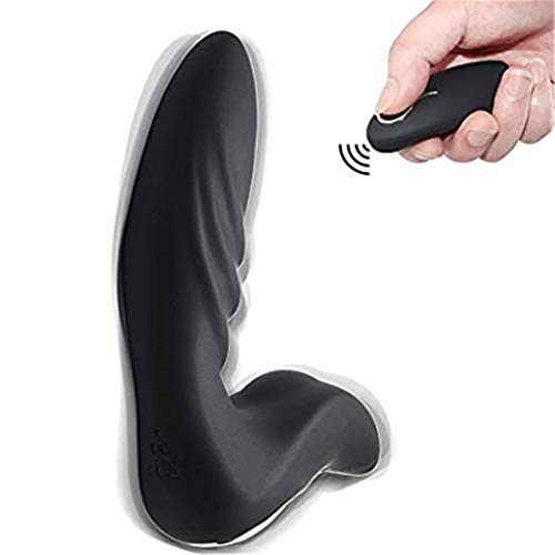 Yujkhg Powerful Ǎnal Vibrating Massager with 12 Speed Mode,Dual Motors,Soft Silicone,USB Recharging, Good