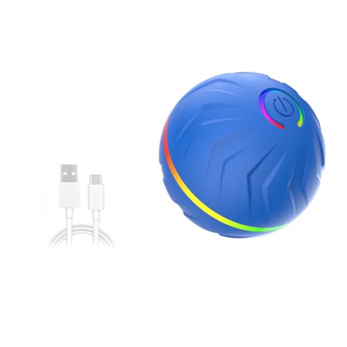 振動する自動転がり犬のおもちゃ ボール 小型犬 中型犬 室内遊び 知育玩具 お留守番 運動不足解消 ロングバッテリー 防水設計 充電式 安全素材 弾むボール ペット用 しつけ