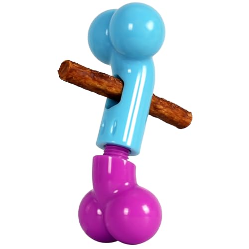 Apasiri Bully Stick Holder for Dogs - Dog Toys for Aggressive Chewers, Prevents Choking from...