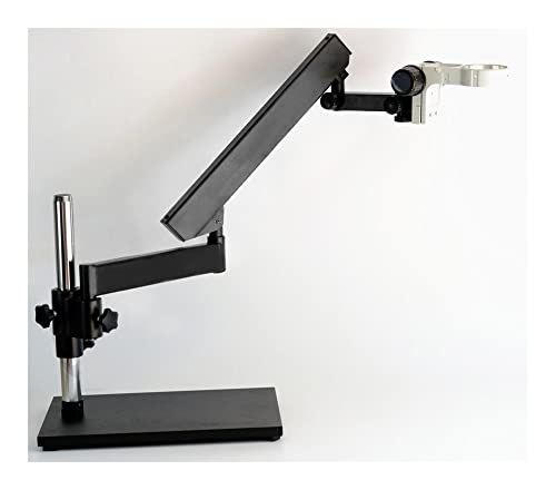 Microscope Articulating Arm with Base Plate for Stereo Microscopes + 76mm Arm Focuse(Stand A3)
