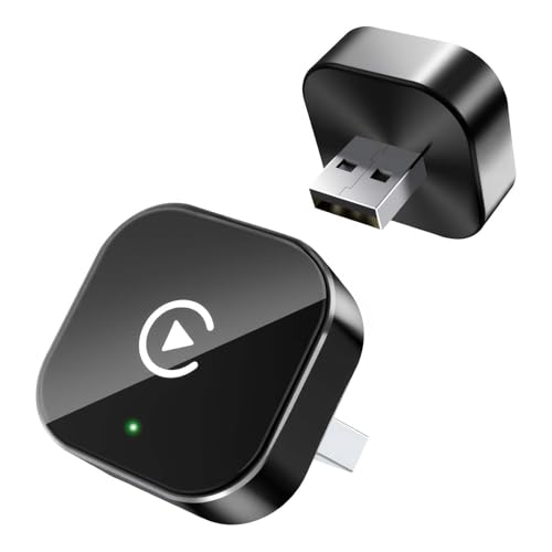 Yizro Wireless CarPlay Adapter for Apple iPhone ＆Android（2025-2026 Upgrade） Small
