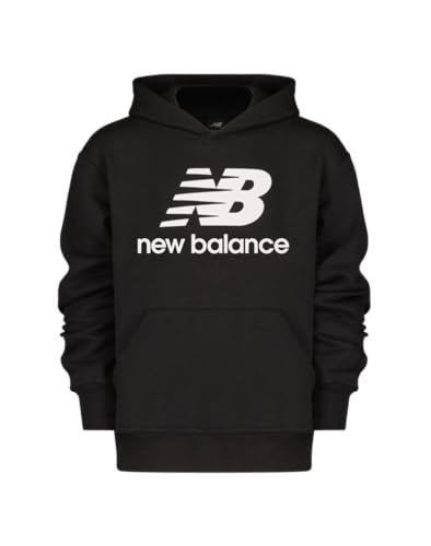 New Balance Big Kids' Boys' Pullover Hoodie (Black) Size Medium (10/12)