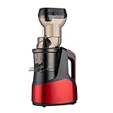 HIZQ MAXIMALE SAFTAUSBEUTE: Die innovative Spirale ermöglicht die höchstmögliche Saftauspressung: Der Slow Juicer kann bis zu 95% des nährstoffreichen Saftes auspressen - und das bei Erhaltung der Vitamine. Somit wird das Obst & Gemüse vollständig verwertet!