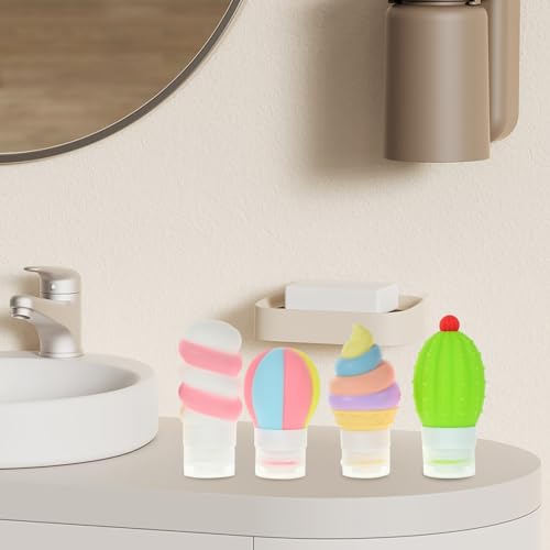 Botellas de silicona antifugas que evitan derrames de salsas en la mesa 5