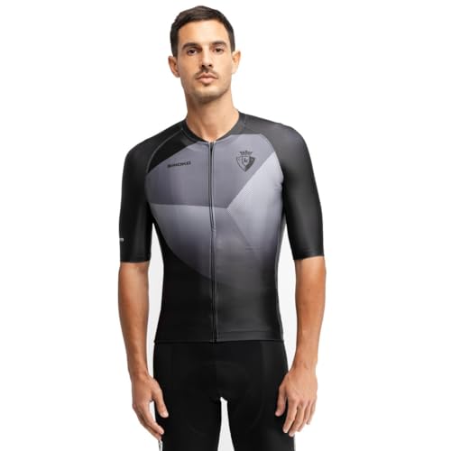 SIROKO - Maillot para Ciclismo - Club Atlético Osasuna M2 Luchador Black - XL - Negro