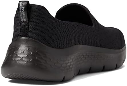 Skechers Women's GO Walk Flex-Ocean Wind Sneaker, Black/Black, 10 | Image 4