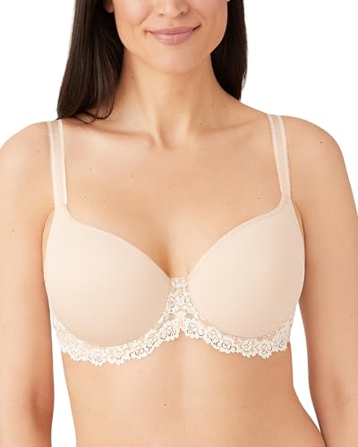 Wacoal womens Embrace Lace Contour bras, Sand, 34DD US