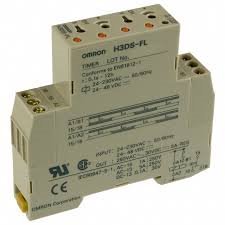OMRON INDUSTRIAL AUTOMATION H3DS-FL AC24-230/DC24-48 17.5mm TWIN TIMER