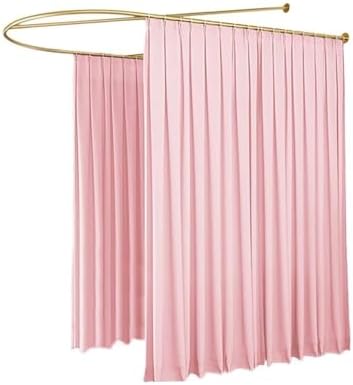 Beau Salon Wrought Iron U-Shaped Diagonal Rods, Support for Fitting Rooms & Clinics, Durable, Stylish Design, Color 2, 100cm Wide, Ideal for Salon & Retail Use