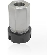 ER-25 Hex Collet Chuck Block, Workholding Holder, 0.005 mm Accuracy, High Concentricity, Finish Machining