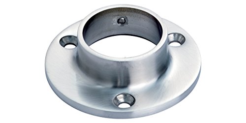 Preisvergleich Produktbild Flansch V4A 40,0 mm, 85,0x25,0mm, geschliffen