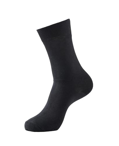 7192 Men Mercerized Cotton Elastane Stretch Crew Length Socks with StayFresh Treatment