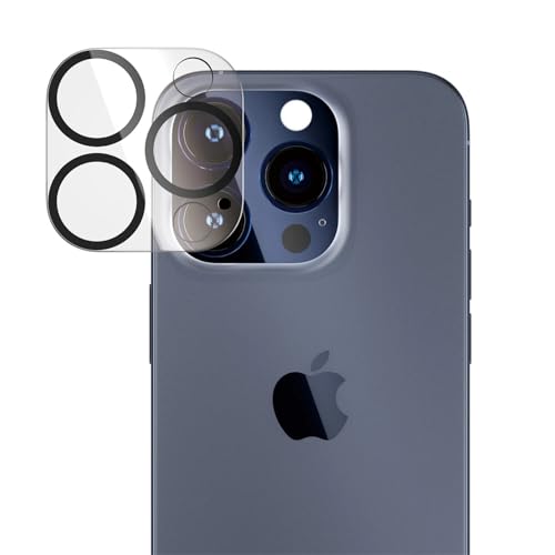 Image of Xmon Back Camera Lens Protector for iPhone 14 Pro Premium Camera Glass Protector Guard, Anti-Scratch, Ultra-Clear, Easy Installation
