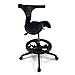 JMYSD Tabouret De Selle Ergonomique Chaise De Selle Réglable Tabouret Dentaire Tabouret De Salon De Selle pour Bureau De Salon De Laboratoire D'hôpital,B
