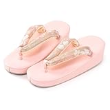 [京のみやび] 女の子 草履 ピンク 佐賀錦 3才 4才 5才 18cm 七五三用草履 中国製