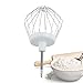 Lichtblau batidor de varillas 00650543 para robot de cocina Bosch I Batidora de recambio para MUM4 y MUM5 086066 095428 653926 I Batidora de varillas 8 alambres I Accesorio procesador de comida Bosch