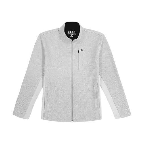 Image of IZOD Mens Shaker Fleece Full Zip Jacket