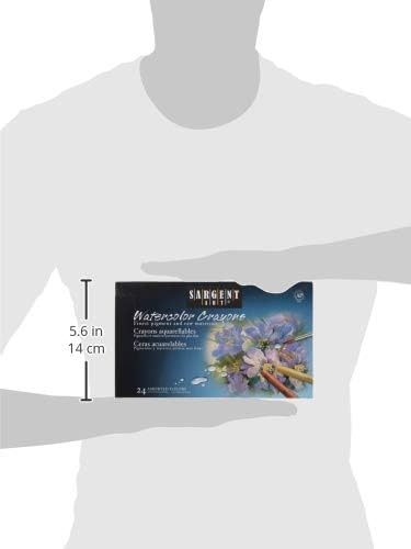 Miniatura 2 de 22-1124 24 Crayones de acuarela prémium