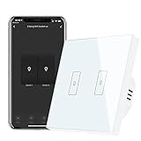 Actualizado y garantizado: este interruptor inteligente se actualiza con ajustes más personalizados para satisfacer la necesidad de diferentes escenarios. Funciona con cualquier dispositivo con una potencia máxima de 20 A/4400 W, compatible con la mayoría de luces/dispositivos. Tiene certificación CE y RoHS, LoraTap ofrece una garantía de un año, totalmente seguro de usar. No dudes en comprarlo