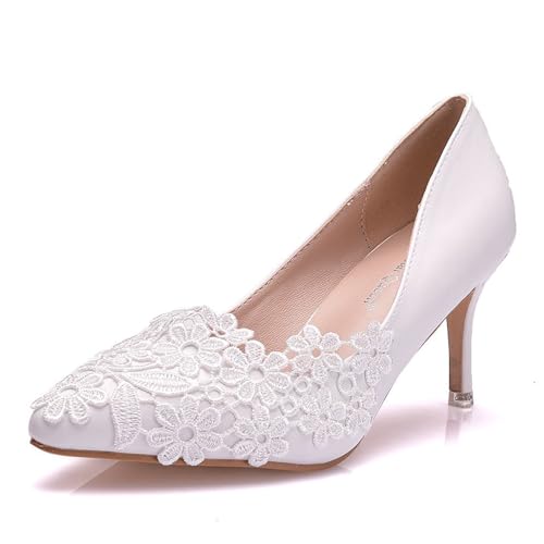 Escarpins de mariée sexy en dentelle FGRID la haute couture pour votre mariage