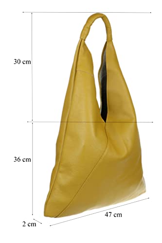 Image of Girly HandBags V Shape Genuine Top Handle Bag