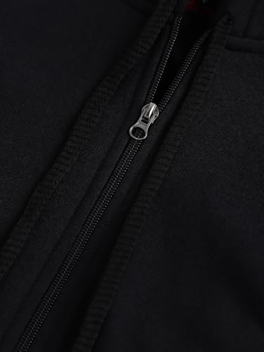Image of Alano Unisex Kids Black & Orange Wool Blend Jackets