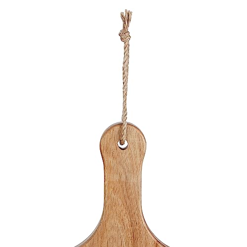 Tabla para pizza grande que evita rayones al servir jamón y quesos 7