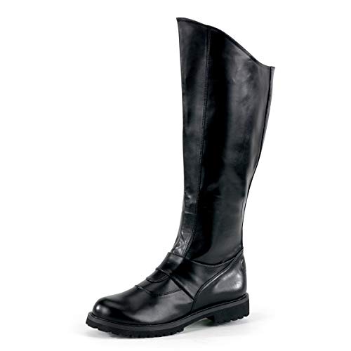 Higher Heels Funtasma Superhelden-Stiefel Gotham-100 Mattschwarz Gr. 42