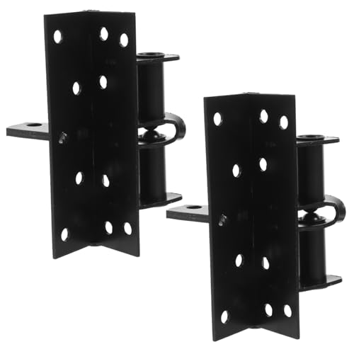 NAMOARLY 2pcs Spring Hinge Door Closer Invisible Design Auto Close Easy Install Quiet Heavy Duty for Cabinet Garage Doors