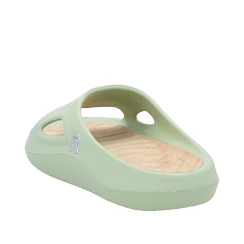 Rieker Damen Colton W3350 Slide, Grün, 40 EU – Ansicht 4