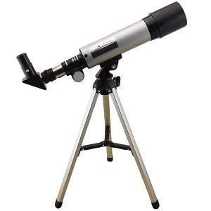 Vichaxan 90X Zoom Astronomical Land & Sky Refractor Telescope Optical Glass Metal Tube Tripod Tabletop Nature Exploration Gifts Toys for Kids