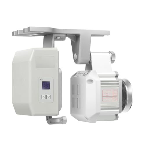 awolsrgiop Motor para máquina de coser, 550 W, 220 V, servomotor de bajo consumo para máquina de coser, motor de máquina de coser, servo motor industrial, máquina de coser