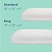 Casper Sleep Essential Cooling Hybrid Pillow, Standard Size – Dual-Sided Foam & Down-Alternative Fill, Medium Feel, Cooling Cover, Supports Side Sleepers, Breathable & Pressure-Relieving