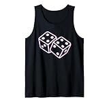 Funny 67 Meme Dice Lover Game Six Seven Gen Alpha Slang Tank Top