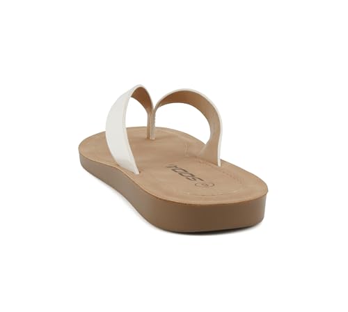 Image of Soda Shoes Women Flip Flops Basic Plain Slippers Thongs Sandals Strap Casual Beach Ella-S