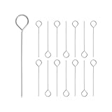 15 Pcs Stainless Steel metal skewers, 5.8 Inch Turkey Lacers, Wraps Turkey Lacers, Kabob Skewers Stainless, for Meat Trussing, Shish Kebob