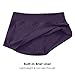 Willit Womens Swim Skirt Athletic Bathing Suit Skorts Skirts Swimsuit Bottoms with Zipper Pocket Purple L