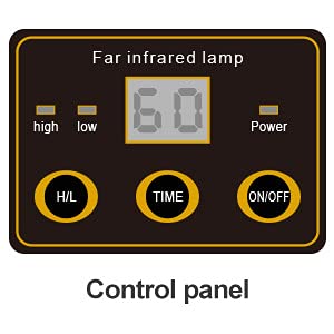 Image of 2-in-1 TDP Far Infrared Mineral Heat Lamp | Acupuncture Light Therapy Physiotherapy Desktop for Healing Body Arthritis Chronic Pain Relief, Sleep, Wound